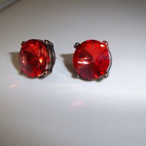 Plunder Red Earrings